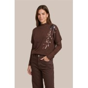 CS The Label Pullover Victoria 26NOC05 Mocha Brown